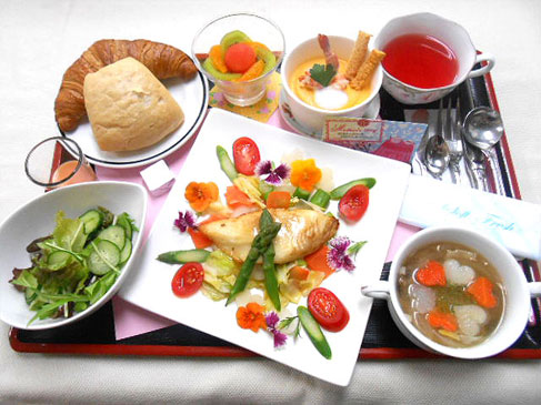 季節を感じるお食事